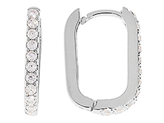 Boucles doreille argent et oxydes