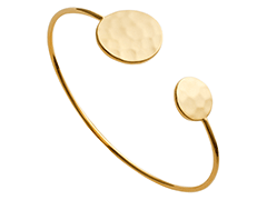 Bracelet rigide plaqué or