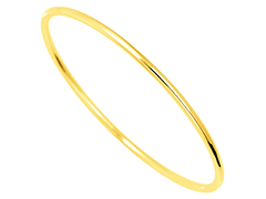 Bracelet jonc or jaune 63x3.6 mm