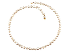 Collier perles deau douce 6.5 mm