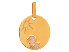 Pendentif Canard en or jaune