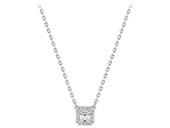 Collier argent rhodi et oxydes