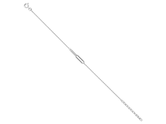 Bracelet argent rhodi