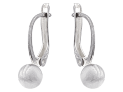 Boucles doreille argent