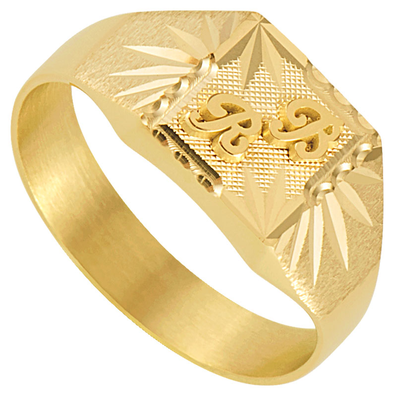 Chevaliere or initiales best sale