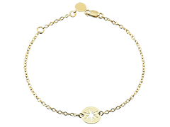 Bracelet or jaune Etoile