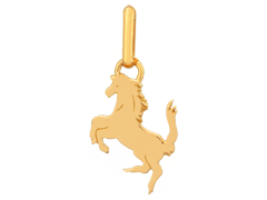 Pendentif Cheval en or jaune