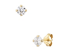 Boucles doreille or 9K et oxyde