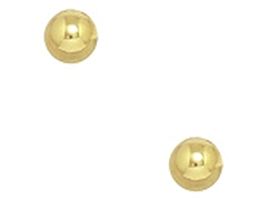 Boucles doreille or jaune 9K