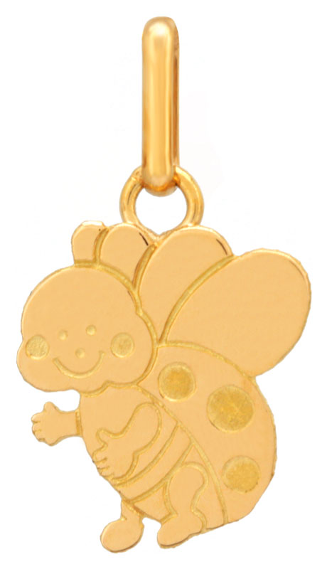 Pendentif Coccinelle en or jaune