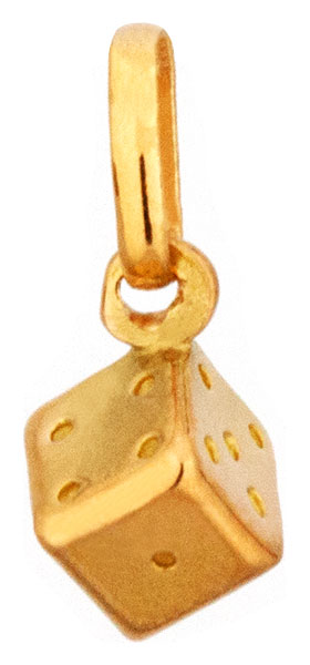 Pendentif or jaune D