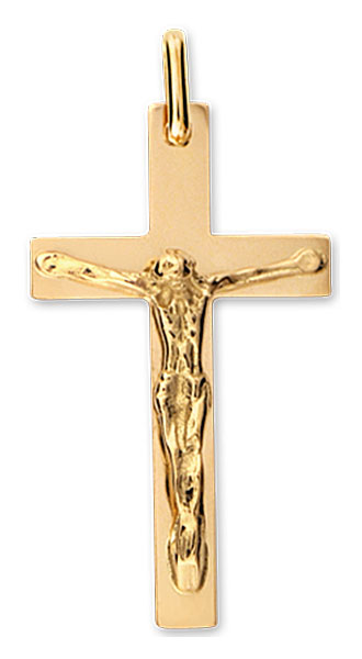 Pendentif or jaune Christ