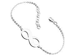 Bracelet argent Infini