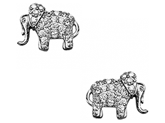 Boucles doreille argent Elphant
