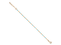 Bracelet plaqu� or et r�sine