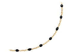 Collier plaqu� or et laque
