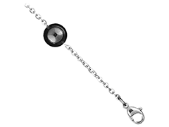 Bracelet acier et pierres