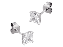 Boucles doreille argent et oxyde