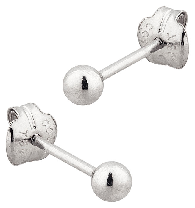 VENDU - Paire de boucles d'oreilles en porcelaine - Le Grenier de Lisette