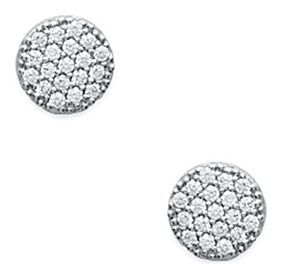 Boucles doreille argent rhodi et oxydes