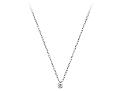 Collier argent et oxyde 3 mm