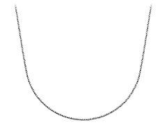 Collier argent rhodi