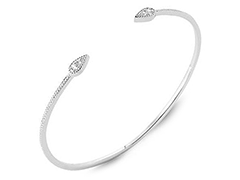 Bracelet argent et oxydes