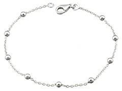 Bracelet argent rhodi