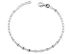 Bracelet argent rhodi