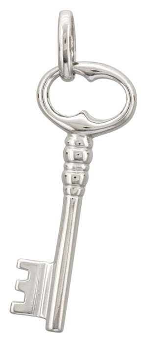 Pendentif Clef argent