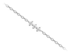 Bracelet argent rhodi et oxydes