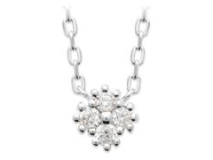 Collier argent rhodi et oxydes