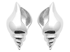 Boucles doreille argent Coquillage