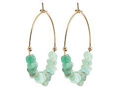 Boucles doreille plaqu or