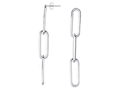 Boucles doreille argent