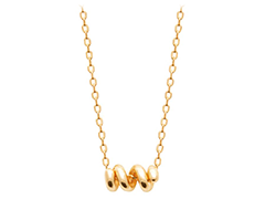 Collier plaqu� or