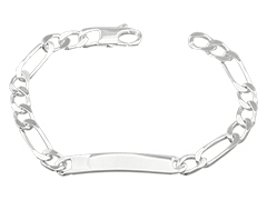 Bracelet identit argent