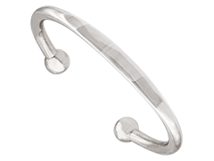 Bracelet rigide argent