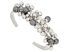 Bracelet argent et hmatites