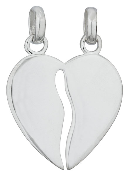 Pendentif argent Coeur