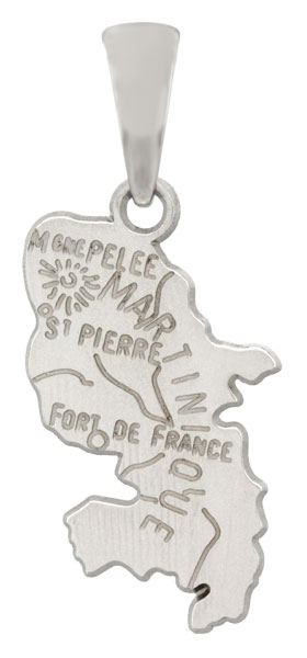 Pendentif Martinique argent