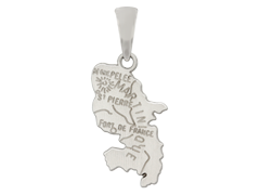 Pendentif Martinique argent