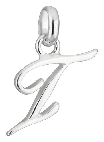 Pendentif argent Lettre I