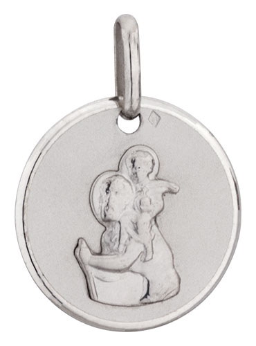 Mdaille argent Saint Christophe