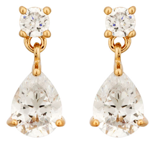 Boucles doreille plaqu or et oxydes