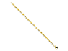 Bracelet or jaune Grains de Caf