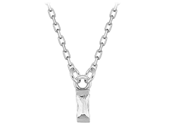 Collier or blanc et diamant